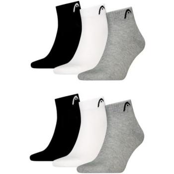 Calcetines Head All Sports Training 3 Pairs en Negro, Gris y Blanco
