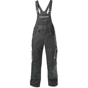 Tuta da Lavoro Fortis 24, Grigio Scuro/Nero, Taglia 54