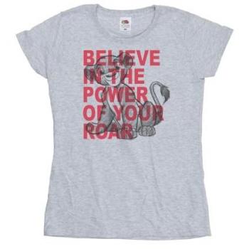 The Lion King Roar Power Grey T-Shirt for Women