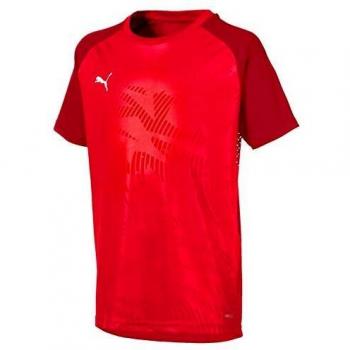 Jersey Puma Cup Training Garçon Rouge Chili