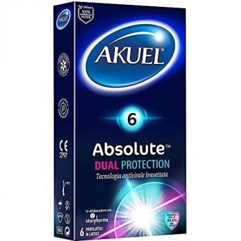 Akuel absolute dual protection 6 pezzi