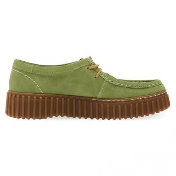 Chaussures Clarks Torhill Bee Apple en daim vert, 38 EU