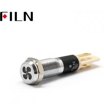 C40 FILN 8mm Dashboard Fan Indicator with Solder Plug