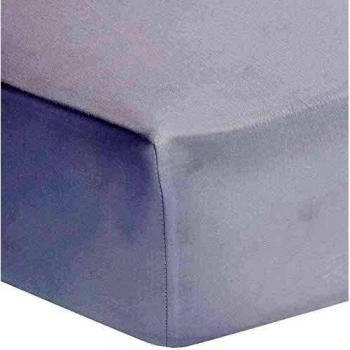 My Home Store Fitted Sheet 100% Egyptian Cotton 300TC Hotel Quality 30 cm Fitted Bedsheets (White, Single Size)