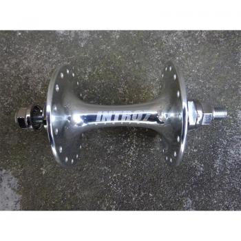 Buje de bicicleta fija delantera I7 700c plateado 32 agujeros