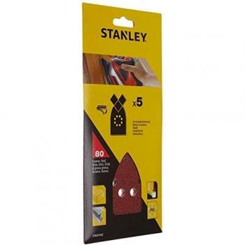 Stanley Quick Fit Multi Sander Sheets 80g Pack of 5