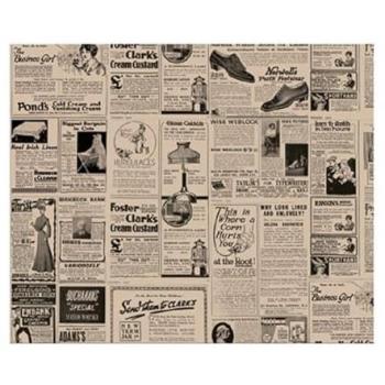 Monouso Envuelto Antigrasa en Papel Kraft Times 28x34 cm – 1.000 piezas