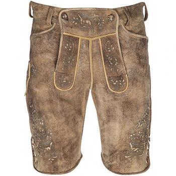 Beckert Trachten Lederhose Dunkelgrün 46