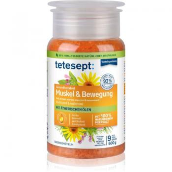 Tetesept Badeperlen: Seebadesalz für Muskeln & Bewegung – 600 g