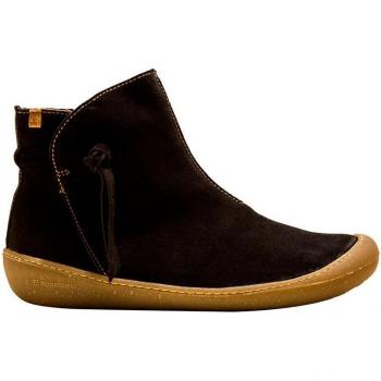 Botines N5774 Naturalista en Cuero Negro