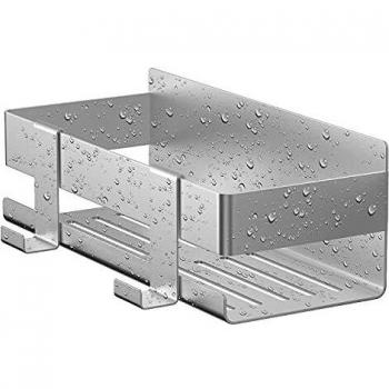 SUS304 Bathroom Shelf – GoXteam Dual Hook Organizer