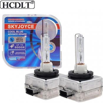 HCDLT 2PCS 35W D1S HID Xenon Lamp Bulbs 12V D1S D1C 8000K