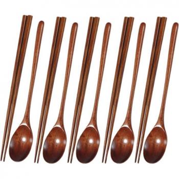 Teak Wooden Kitchen Utensil Set