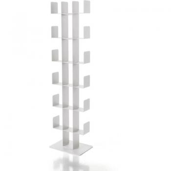 B.Blos Bianco verticale porta libri Bruno Rainaldi