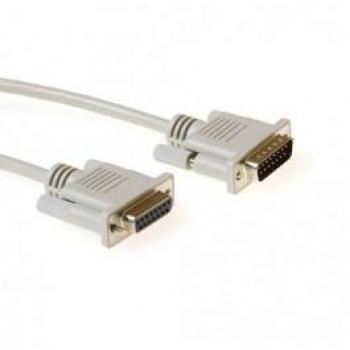 Conector D‑Sub Serie 1:1 15 Pines 1,80 m (Macho → Hembra) – AK3922