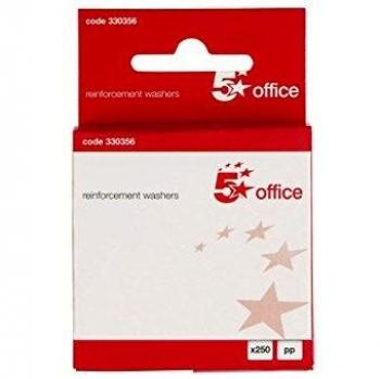 Vinyl Reinforcement Washers Box of 250