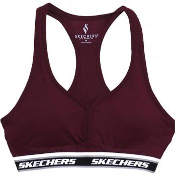 Modèle XS : soutien-gorge pour femmes par Skechers, coloris violette, tissu Jacquard Gogoflex