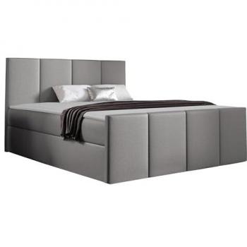 Baltimore 154 Cama de Contemporáneo – Gris, 213 x 124 x 103 cm