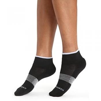 Calcetines Icebreaker Multisport Light Mini Merino color negro gris claro