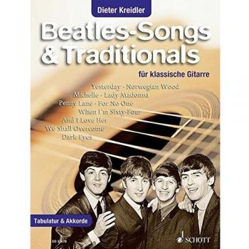 Beatles-Songs & Traditionals: für klassische Gitarre. Gitarre. Songbook.