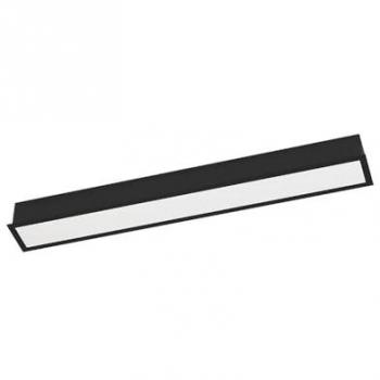 Lampada Da Incasso Esterno Contemporanea Salitta LED Alluminio Nero