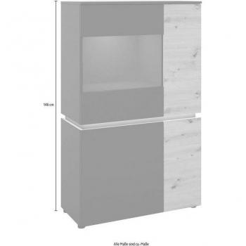 Vitrine Luci, Höhe 146 cm, von INOSIGN