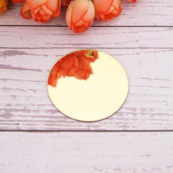 Round Mirror Wall Stickers