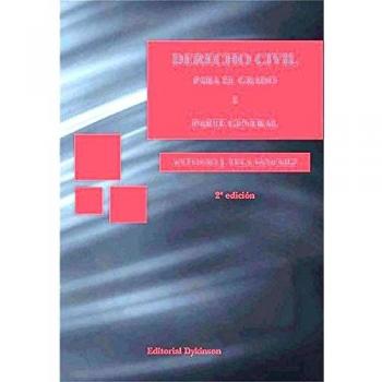 Derecho Civil Para El Grado I Parte General 2'Ed [Livre en VO]