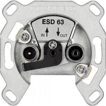 Prise TV/FM en Camouflage Blanc – Distribution de Signal KATHREIN ESD 63