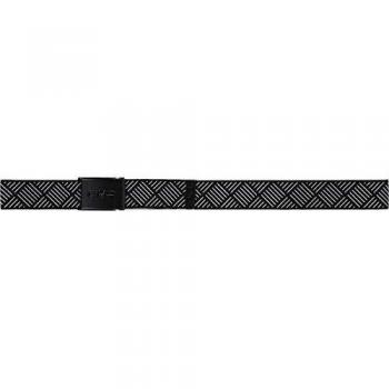 Ceinture Noire Femme Taille Unique Logo
