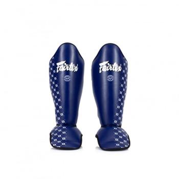 Tibias Fairtex SP5 Bleu Premium