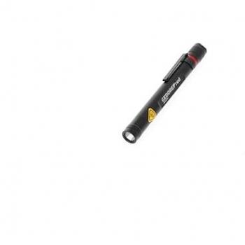 GEDOREred kompakte LED Taschenlampe 13,9 cm, 130 Lumen, IP54 geschützt mit Halteclip