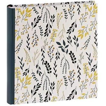 Black Photo Album with 200 Pockets