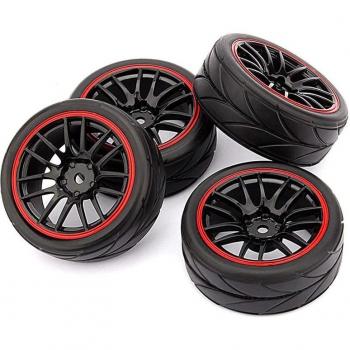 Jantes de roue et pneus pour RC Touring 12mm