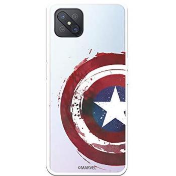 Funda de Protección para Oppo Reno 4Z Capitán América Escudo
