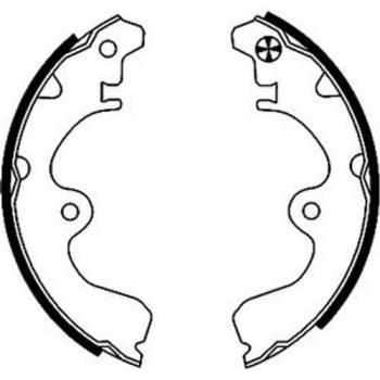 HELLA PAGID 8DB 355 001-561 Bremsbacken