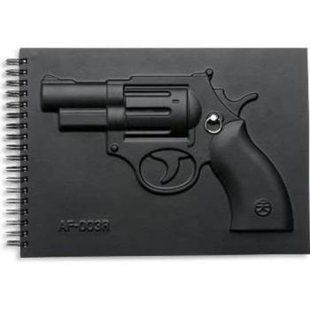 Taccuino di alta gamma con rilievo di pistola