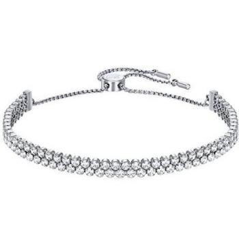 Pulsera de Cristales Blancos Swarovski Subtle