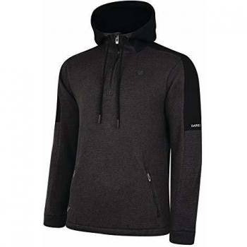 Forro Polar Dare 2b Foretold con Cremallera Completa y Bolsillos con Cierre, Hombre, Gris Marl/Gris Carbón, XX-Large