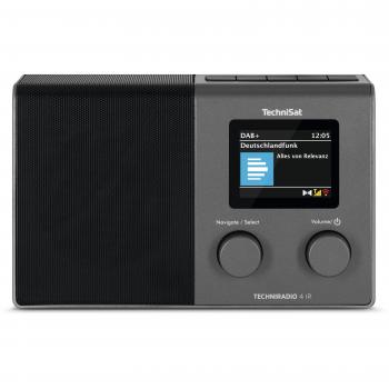 TechniSat Internet-Radio »TECHNIRADIO 4 IR kompaktes«, (WLAN Internetradio-UKW mit RDS-Digitalradio (DAB+) 3 W)