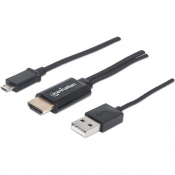 Manhattan Cable MHL HDMI su Micro USB 5P