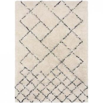 Fable & Loom: Amine‑Wollteppich, 20 mm Höhe, rechteckig, Berber-Design