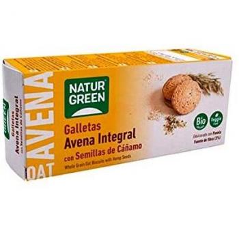 Galleta de Avena Integral con Cáñamo Bio  NaturGreen