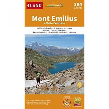 Mont Emilius. e Valle Centrale 1:25.000