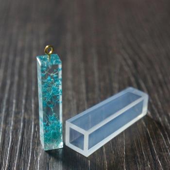Molde Lanugo de Silicona para Resina