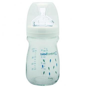 Bebe Confort Biberon Vetro Termoresistente 130ml Misura 0