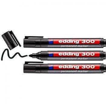 Edding 300 Permanentmarker, nachfüllbar, 1,5-3 mm, schwarz