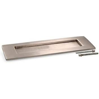 Placa de Niquel Mate para Buzón 100x305 mm