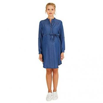Robe de maternité et d'allaitement en denim VERTBAUDET