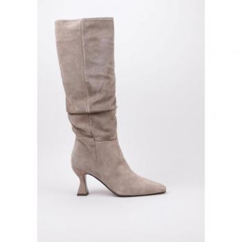 Krack Harmony TELVA Botas de Tacón Taupe para Mujer